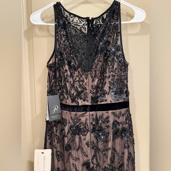 New $279 Adriana Papell Embellished Dress NEW! Size 2 - Picture 6 of 10